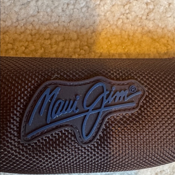 Maui Jim Brown Sunglasses Case - Picture 1 of 5